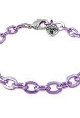 Charm It! Purple Chain Bracelet