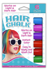 Hair Chalk, 6 Pack