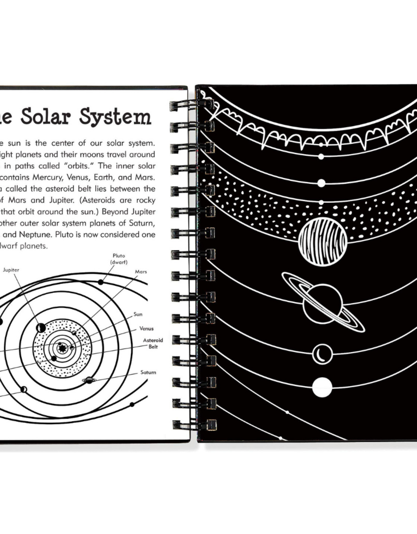 Scratch + Sketch Solar System