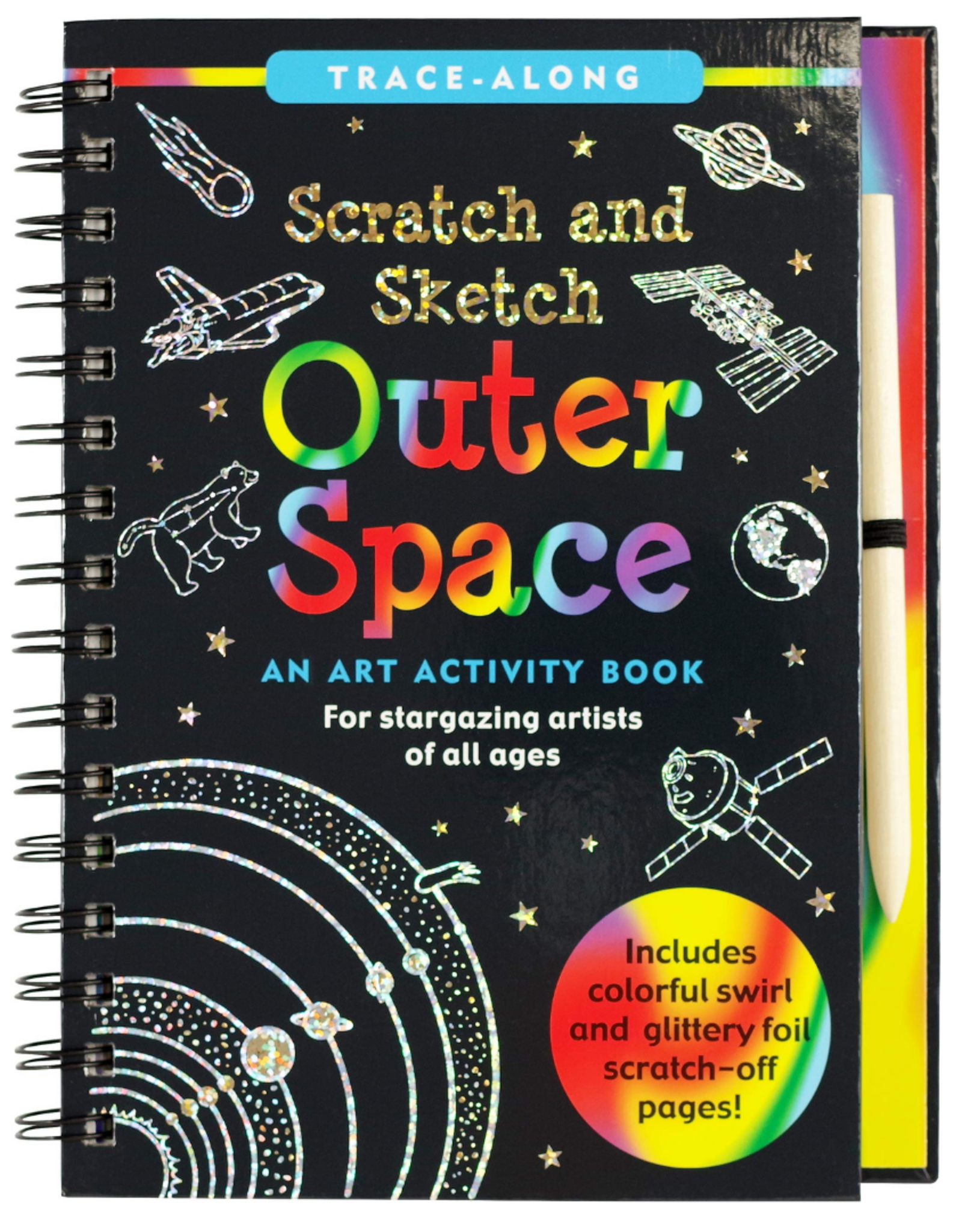 Peter Pauper Scratch + Sketch Outer Space