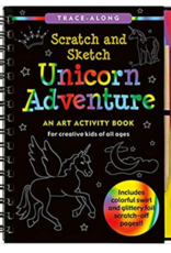 Peter Pauper Scratch + Sketch Unicorn Adventure
