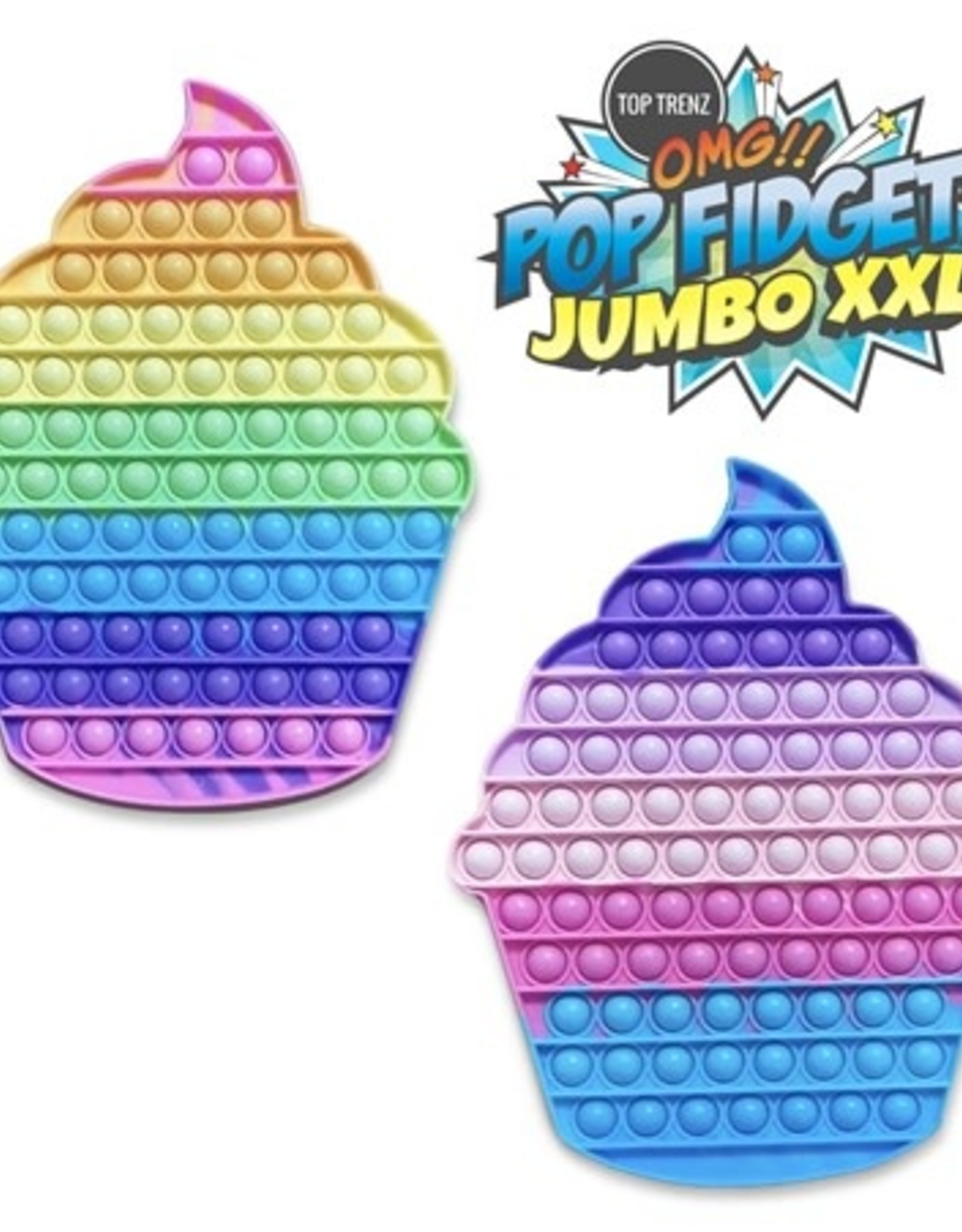 Jumbo XXL Cupcake Pop Fidget