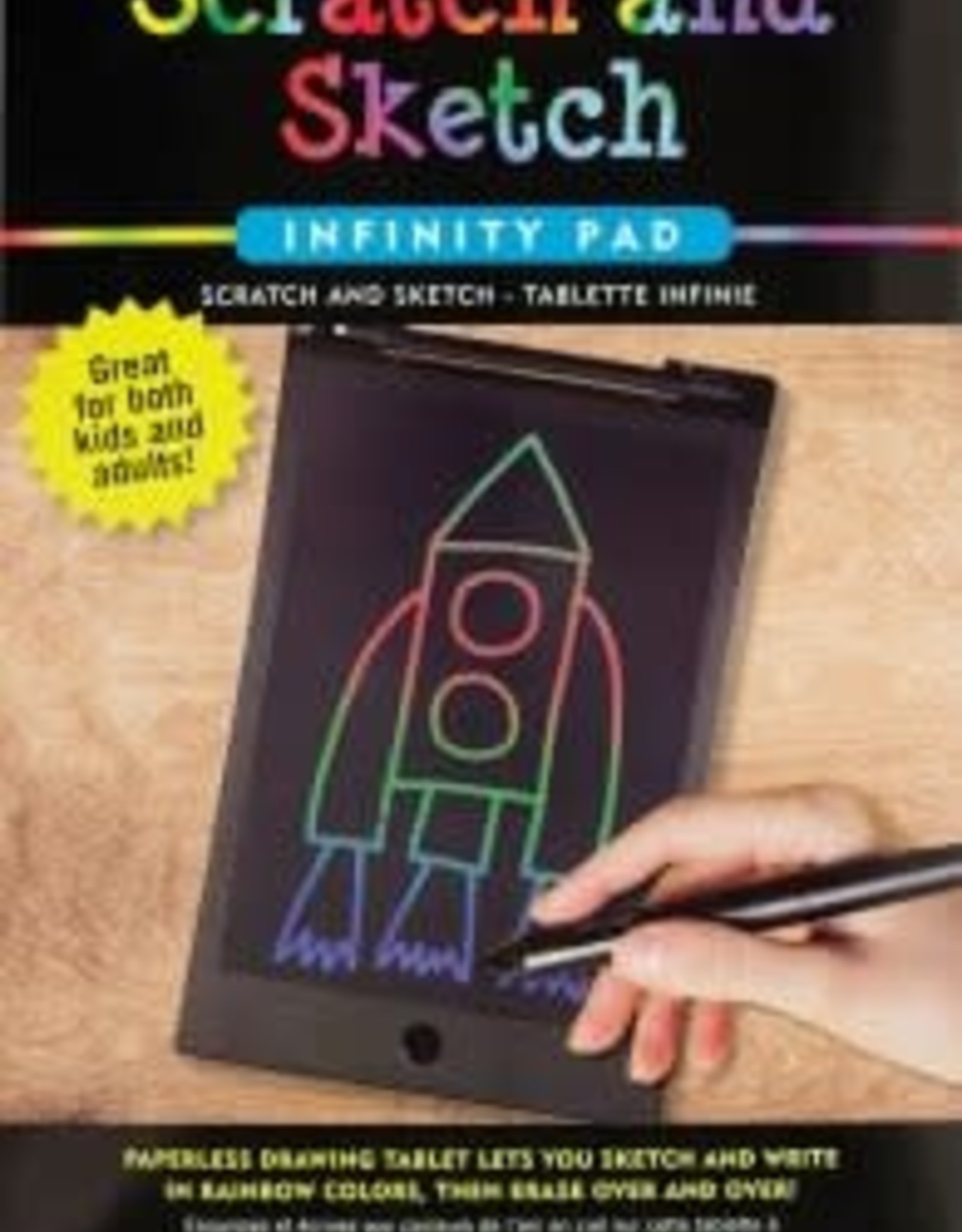 Peter Pauper Scratch and Sketch Infinity Pad