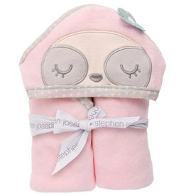 Stephen Joseph Hooded Bath Towel, Sloth