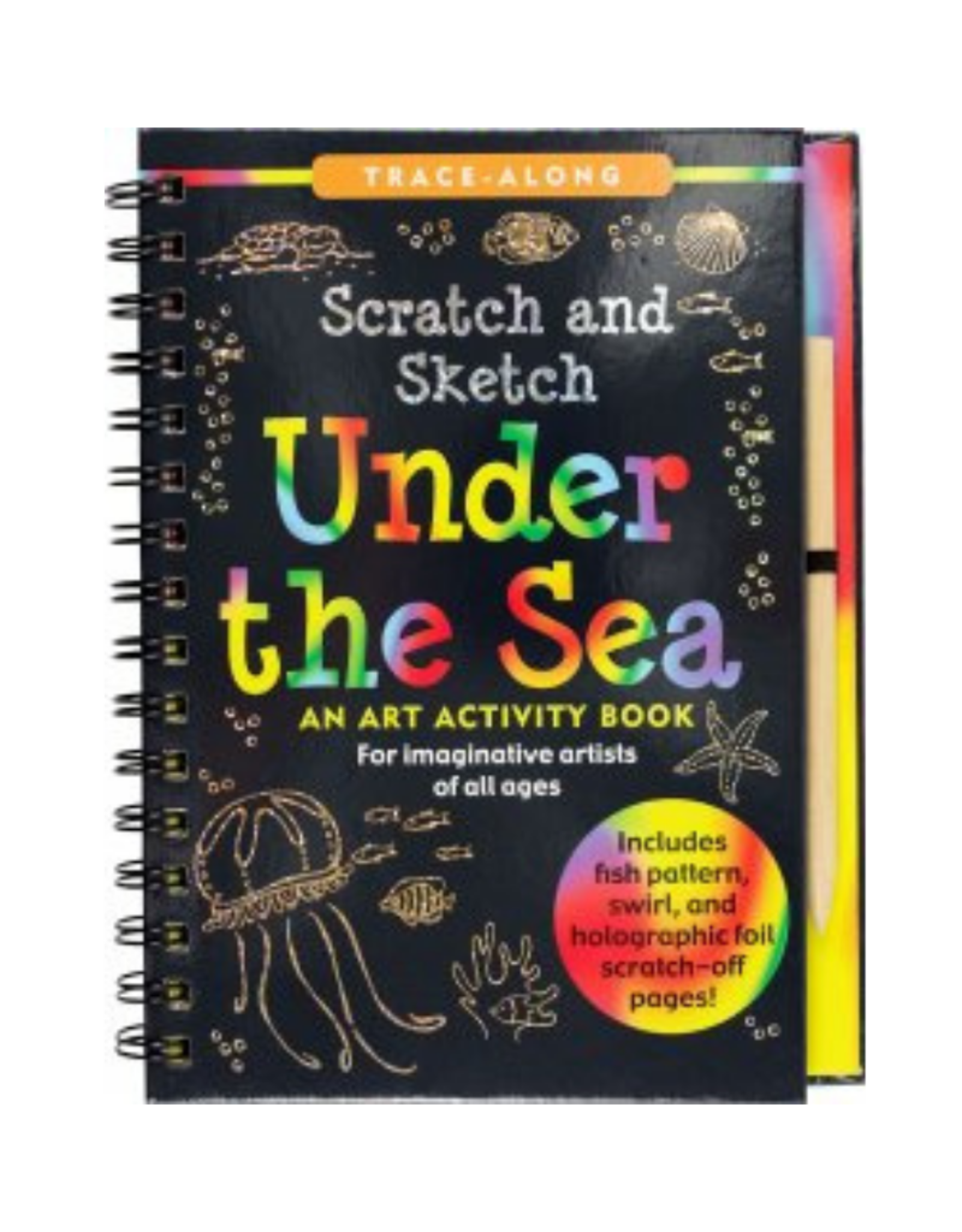 Peter Pauper Scratch + Sketch Under the Sea