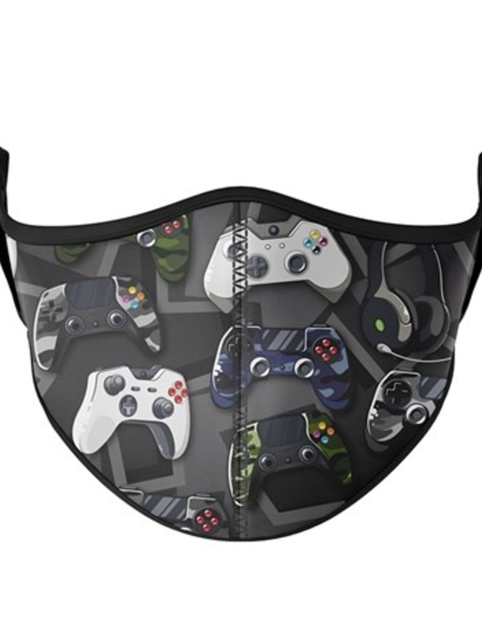 Top Trenz Fashion Face Mask, Small, Video Game Controller