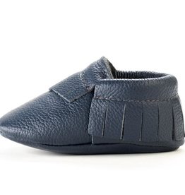 BirdRock Baby Moccasins - Navy