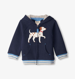 Hatley Little Pup Baby Raglan Hoodie