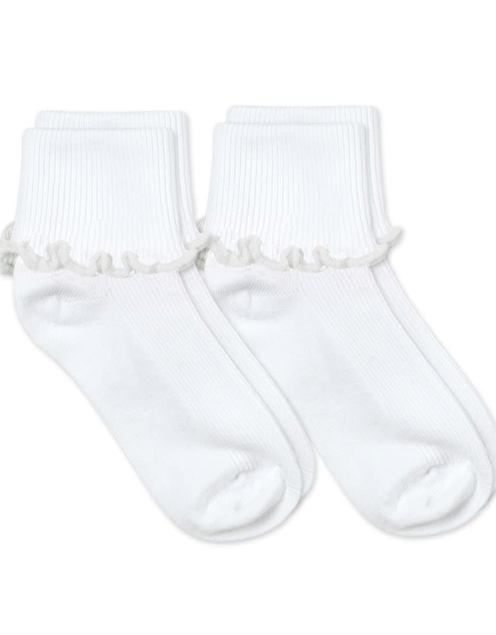 Jefferies Cuff Socks 2 Pair Pack, White