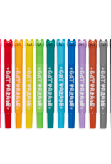 ooly Cat Parade 12 pk Twist-up Watercolor Gel Crayons