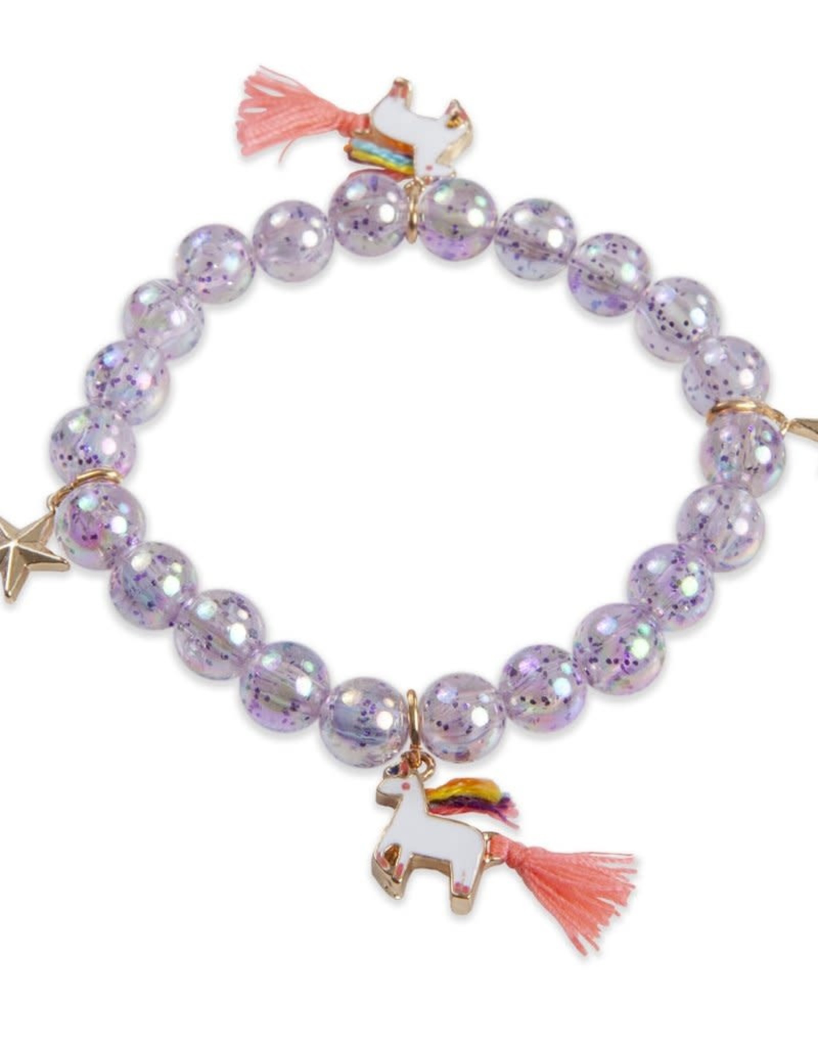 Great Pretenders Purple Unicorn Star Bracelet