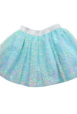 Sprinkle Flower Tutu, Aqua