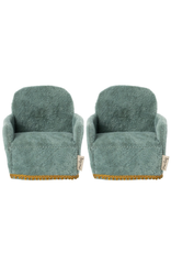 Maileg Blue Chairs, Set of 2