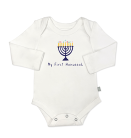 Finn + Emma My First Hanukkah Bodysuit