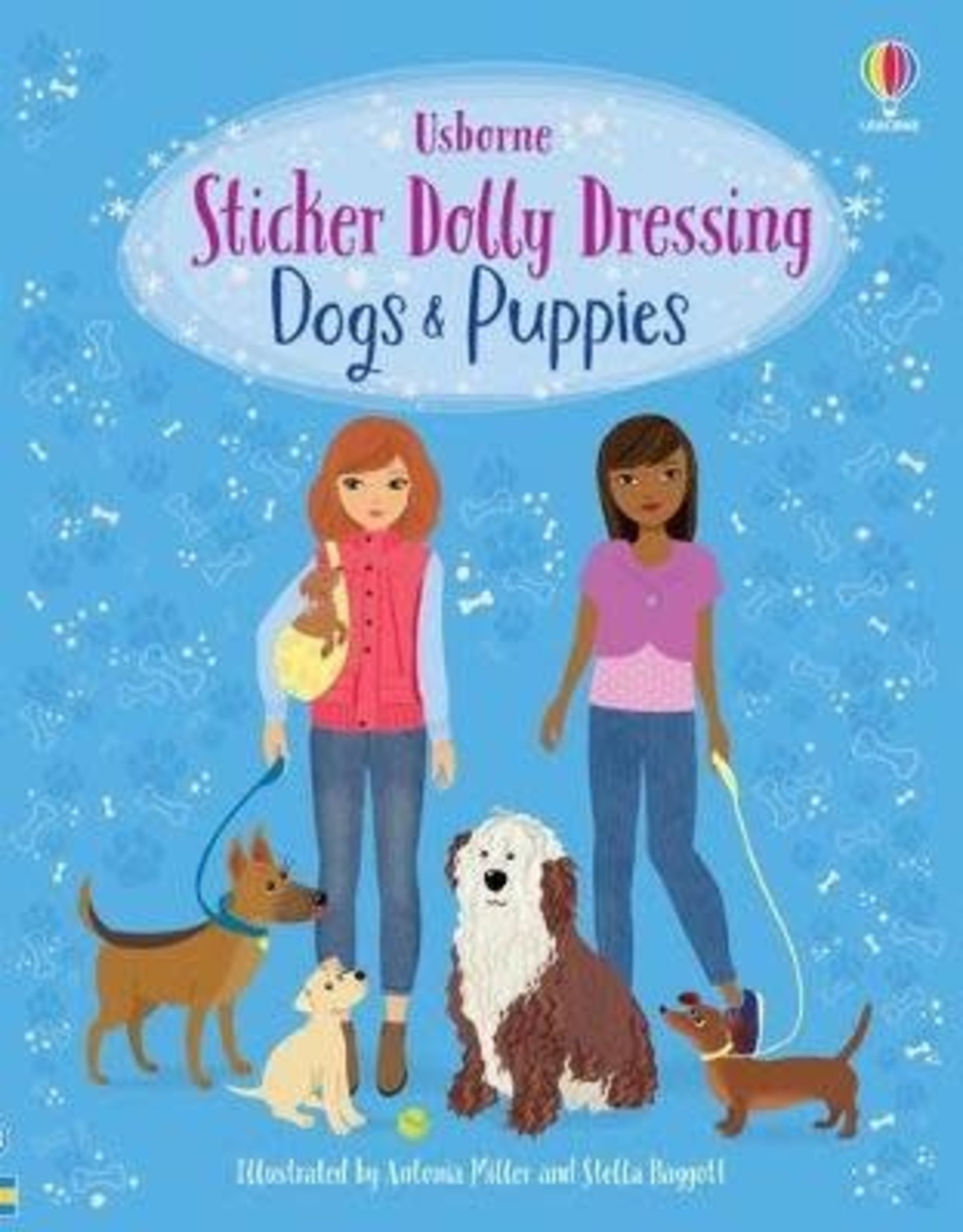 Sticker Dolly Dressing Dogs+Puppies