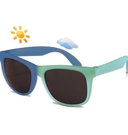Real Shades Switch Color Changing Sunglasses Light Green Royal Blue