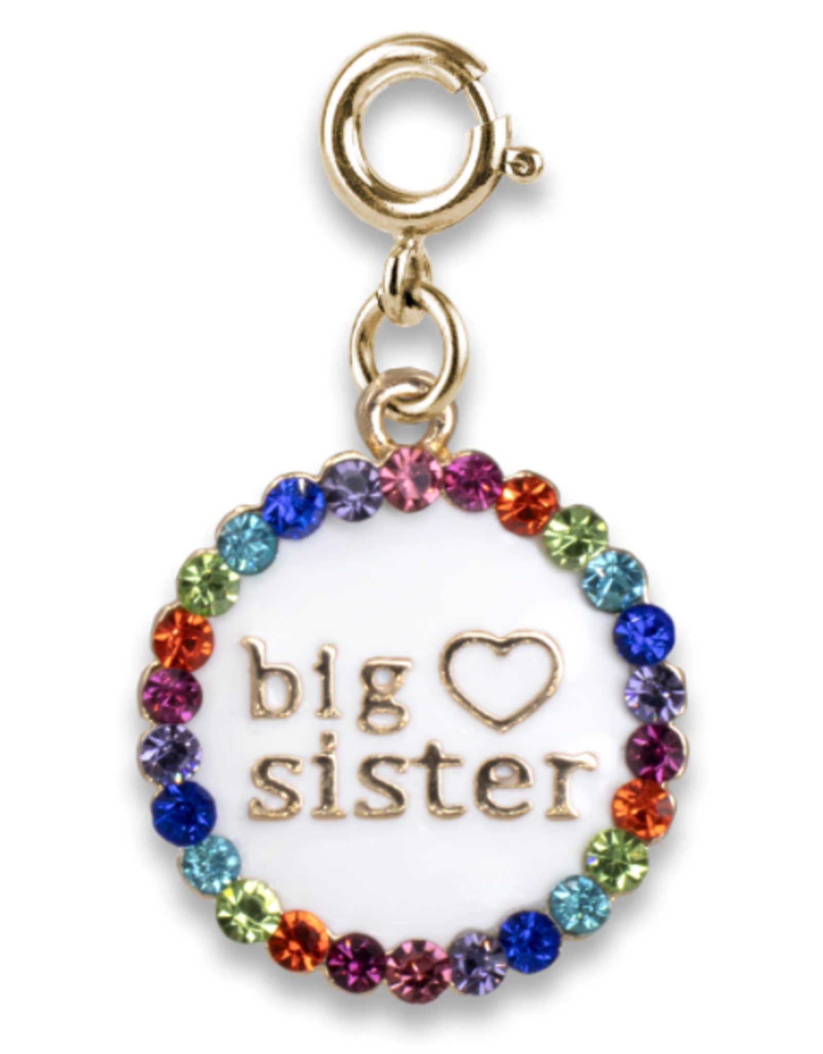 Charm It! Gold Big Sister Charm