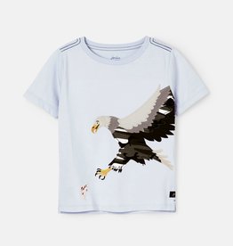 Joules T-Shirt, Light Blue Eagle Applique