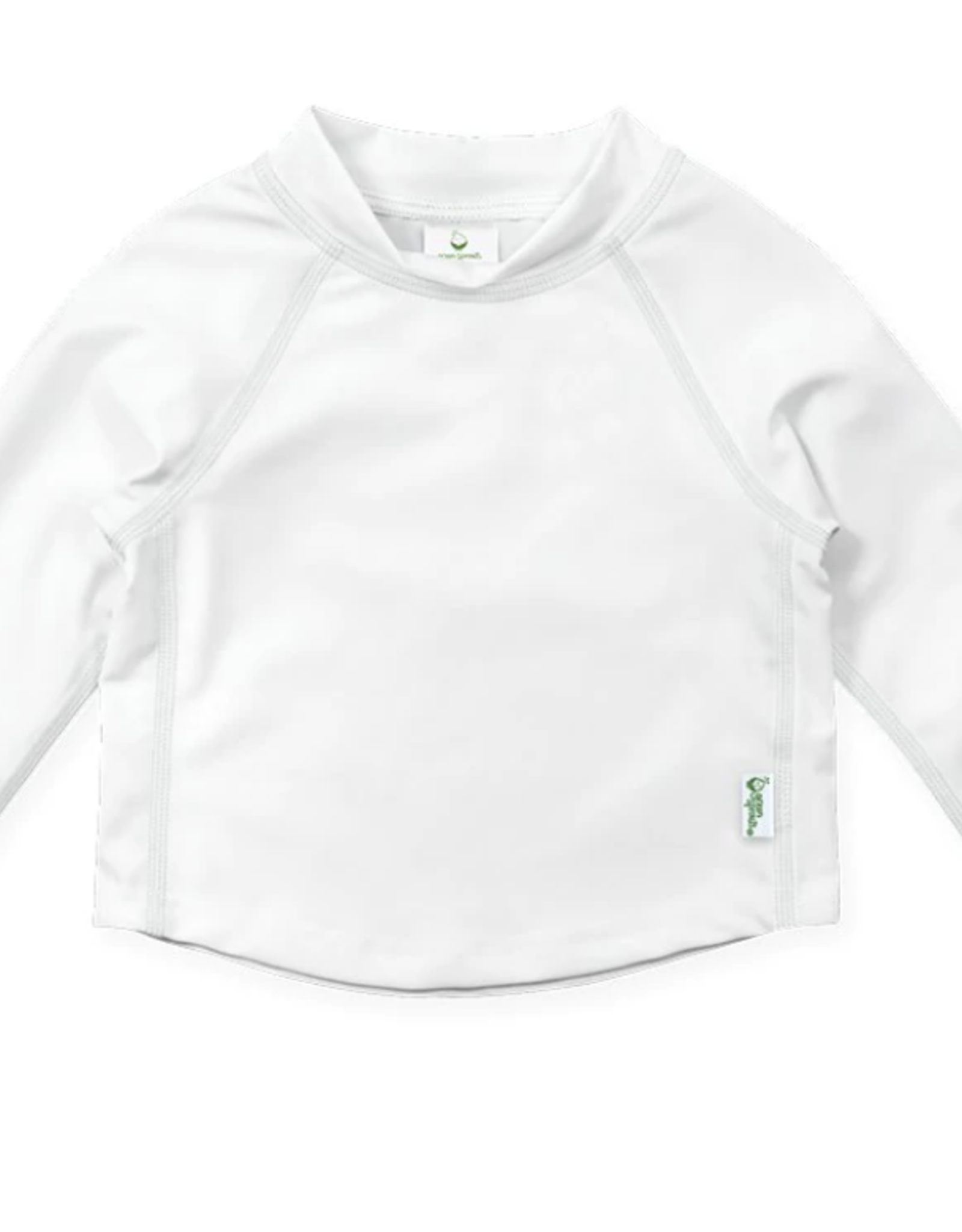 Green Sprouts Long Sleeve White Rash Guard