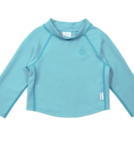 Green Sprouts Long Sleeve Aqua Rash Guard