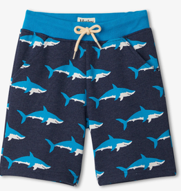 Hatley Terry Shorts - Swimming Sharks
