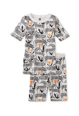 Tea In Your Dreams Pajama Set, Zebra Herd