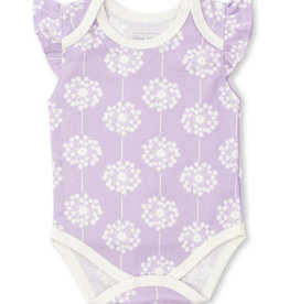 Kissy Love Bodysuit, Lilac Flowers