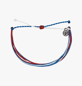 Pura Vida Red, White, Blue Bracelet