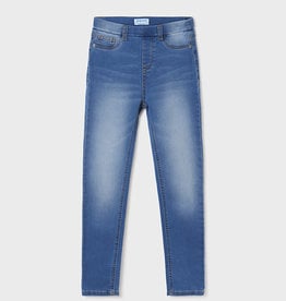 Mayoral Basic Denim Pants, Super Skinny, Light