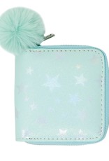 Shiny Star Wallet, Teal
