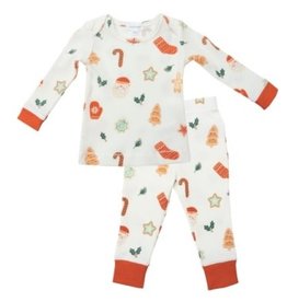 Angel Dear LS Loungewear Set, Holiday Cookies