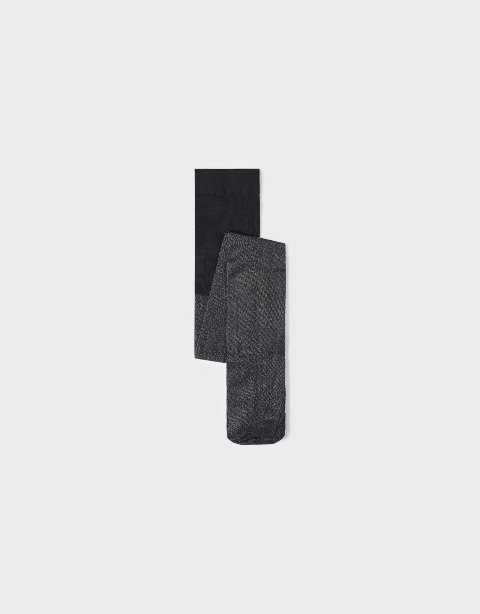 Mayoral Shimmer Tights, Charcoal