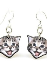 Playful Kitten Earrings