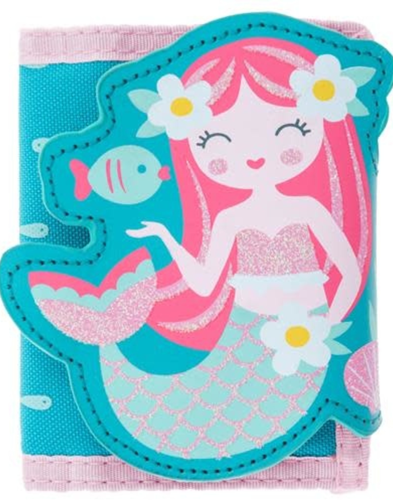 Stephen Joseph Teal Mermaid Wallet