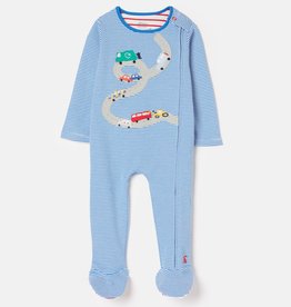 Joules Zippy, Blue Stripe, Cars