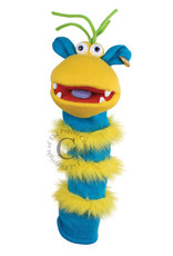 Knitted Puppet, Ringo, Blue & Yellow