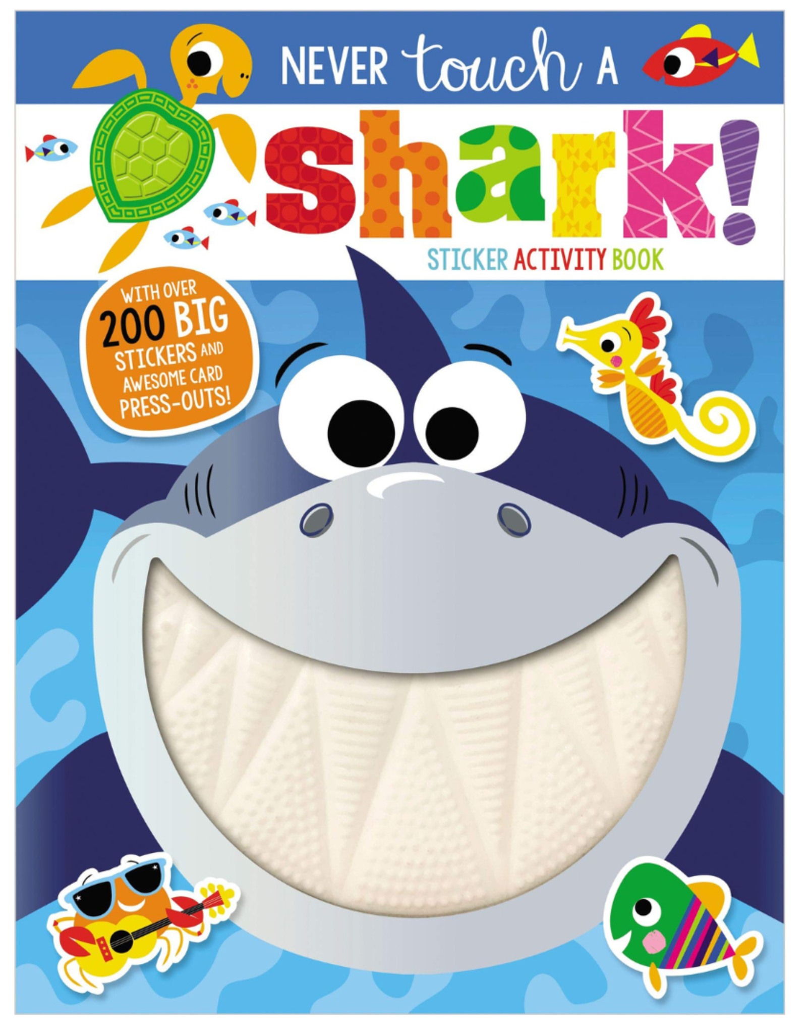 Never Touch a Shark Sticker Activity Book