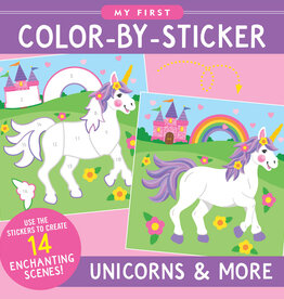 Peter Pauper My 1st Color by Sticker Book, Unicorns and More