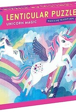 Lenticular Puzzle, Unicorn Magic, 75 pc