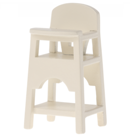 Maileg High Chair, mouse, off white