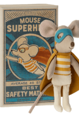 Maileg Super Hero Mouse in Matchbox, little brother