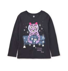 Tea Marie Curie Glow Graphic Tee, Indigo