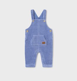 Mayoral Corduroy Overalls, Waterfall Blue