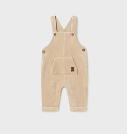 Mayoral Corduroy Overalls, Tan