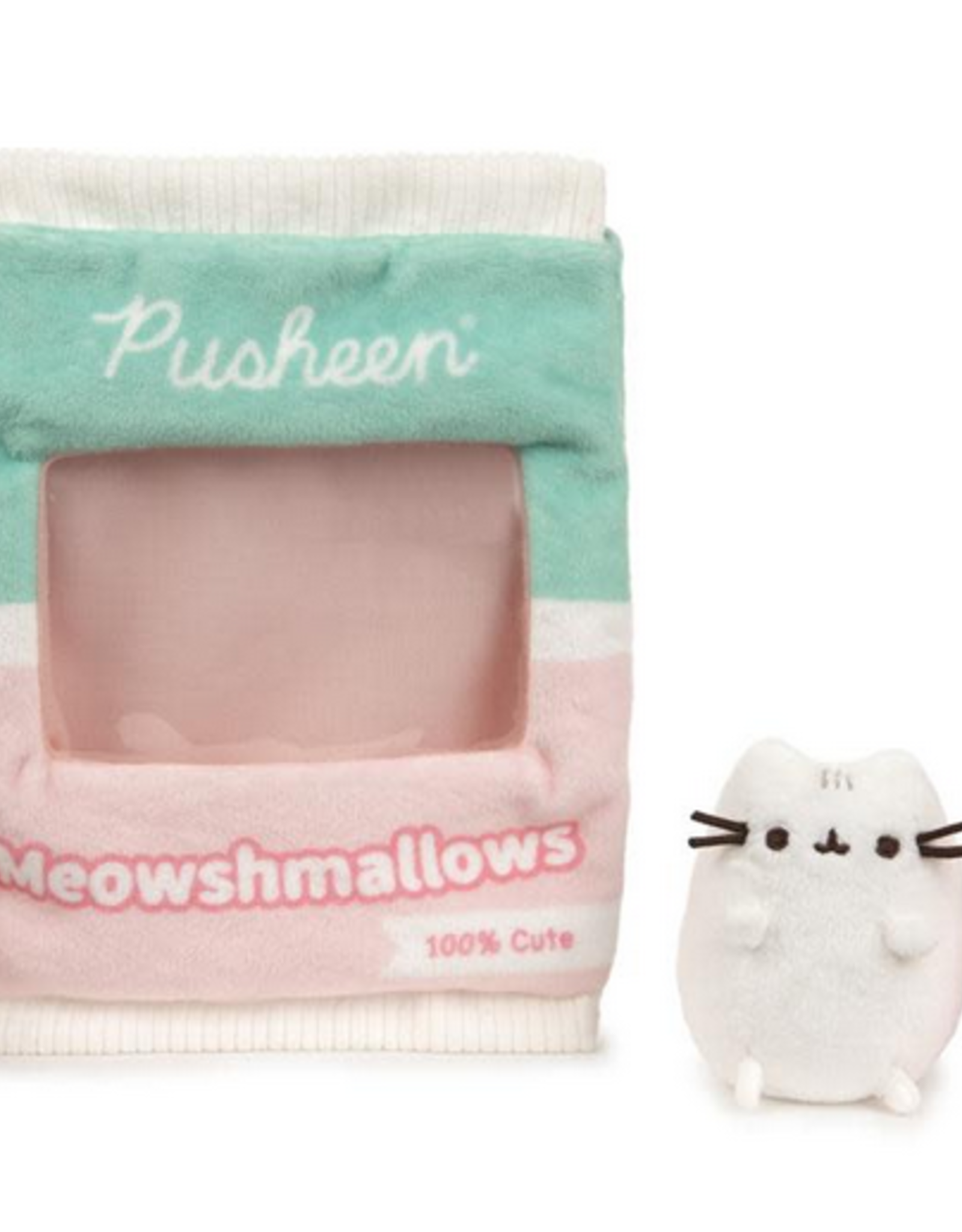 Gund Pusheen Meowshmallows w/ Removable Mini Plush, 7.5 in
