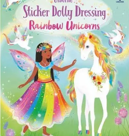 Sticker Dolly Dressing, Rainbow Unicorns