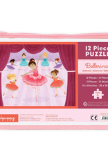 Mudpuppy Pouch Puzzle Ballerinas 12 pcs