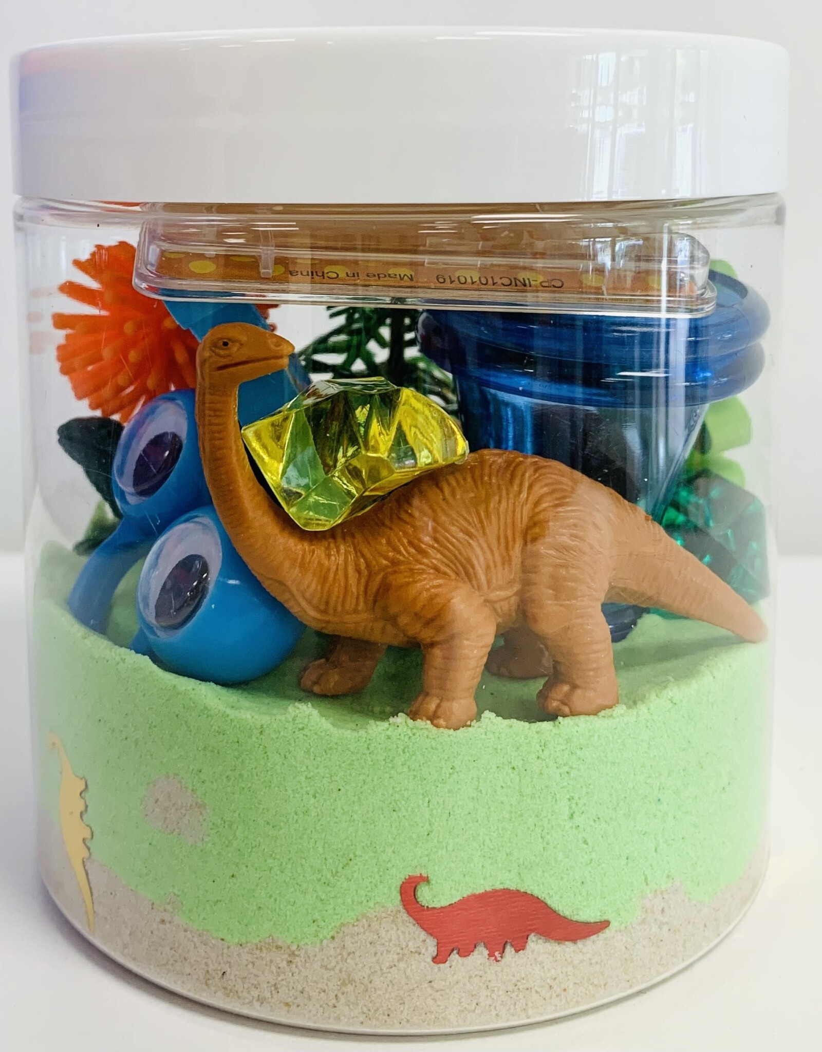 Large Magical Jar of Sand, Dinosaur