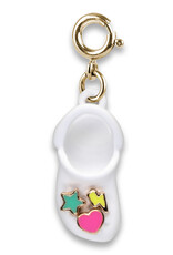 Charm It! Gold Rubber Clog Charm