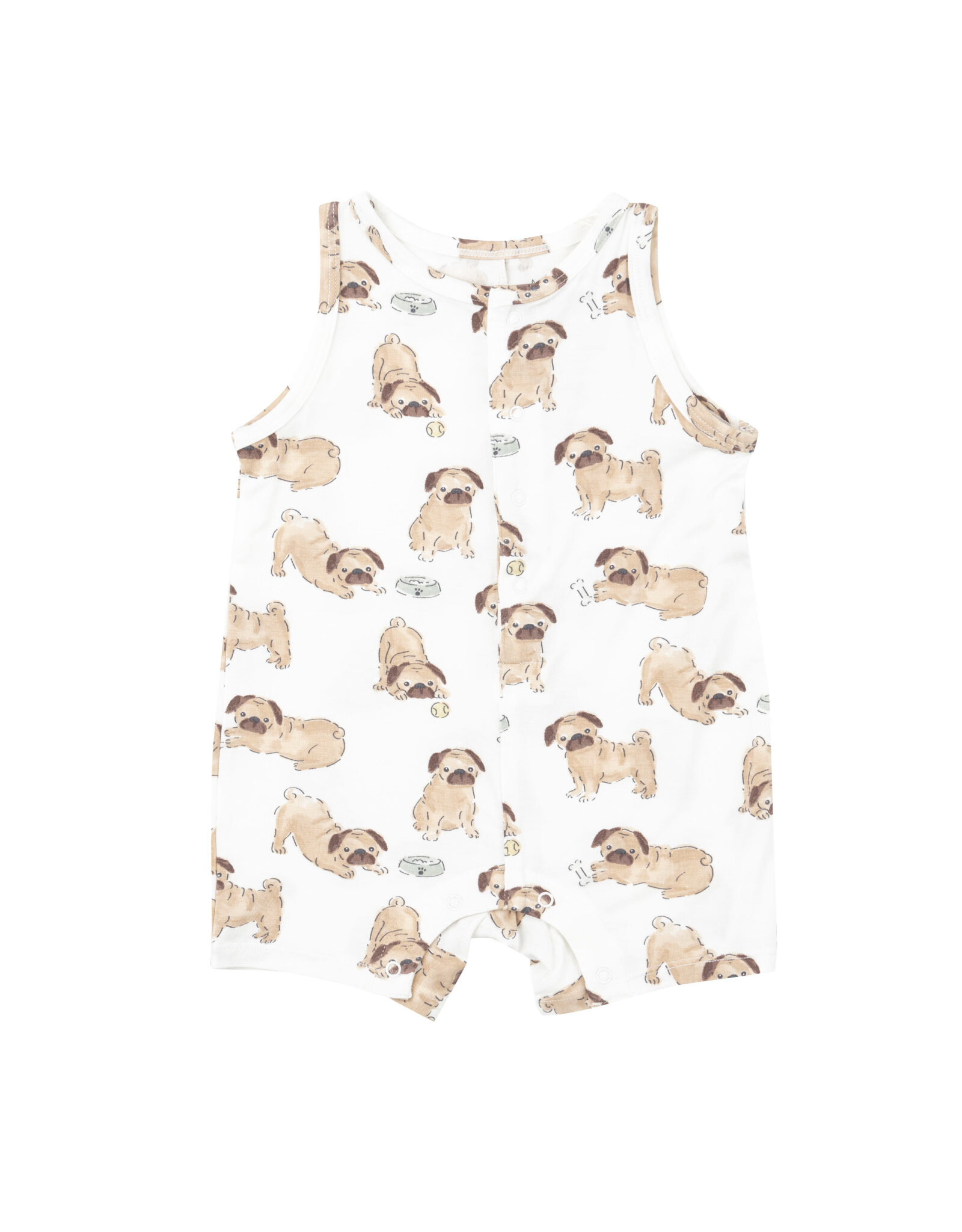 Angel Dear Sleeveless Romper, Pugs